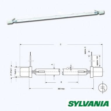 Sylvania XP1500 XOP-15OF Аксессуары для света