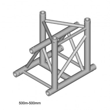 Dura Truss DT 43 T35-VD 3way vertical Tpiece down Фермы для света