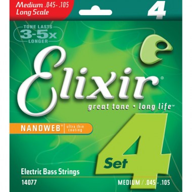 Elixir 14077 Струны для бас-гитар