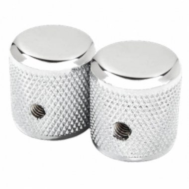 Fender Pure Vintage 58 Telecaster® Knurled Knobs Chrome/Aluminum Комплектующие для гитар