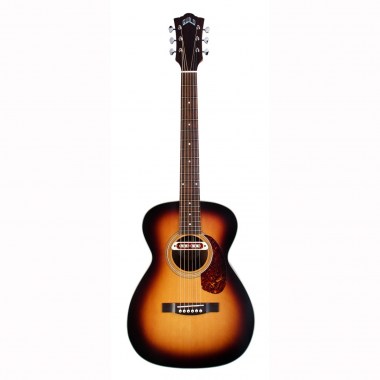 Guild 383-1404-837 200 Series M-240e Troubadour Concert W/dearmond Tone Boss Pickup, Vintage Sunburst Гитары акустические