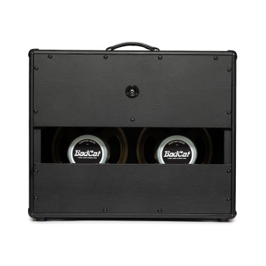 Bad Cat Era 2x12 Extension Cab Open Back (Gray Front/Silver Piping) Различное Музыкальное Оборудование