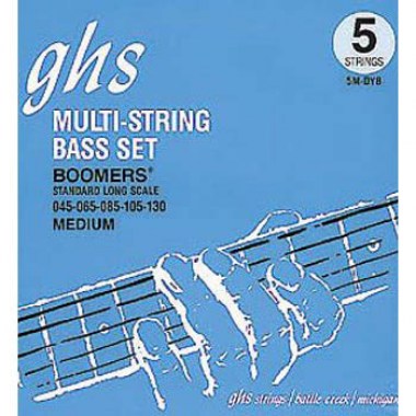 GHS 5M-DYB Струны для бас-гитар