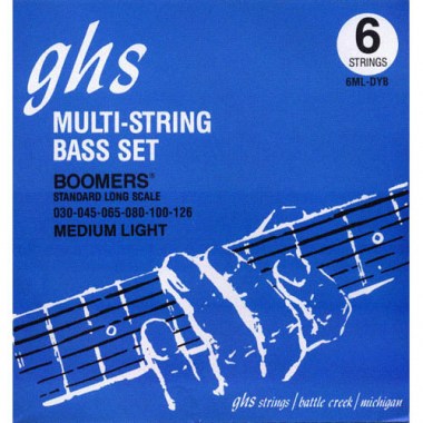 GHS 6ML-DYB Струны для бас-гитар