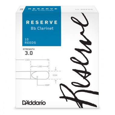 DAddario DCR1030 RESERVE BB CL - 10 PACK - 3.0 , 3, 10 Аксессуары для кларнетов