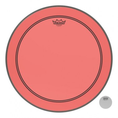 Remo P3-1320-ct-rd Powerstroke® P3 Colortone™ Red Bass Drumhead, 20. Пластики для бас-бочки