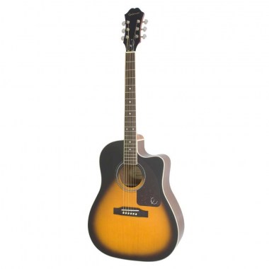 Epiphone AJ-220SCE Vintage Sunburst Гитары акустические