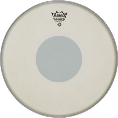 Remo BX-0113-10- EMPEROR X™, Coated, Black DOT™ Bottom, 13 Diameter Пластики для малого барабана и томов