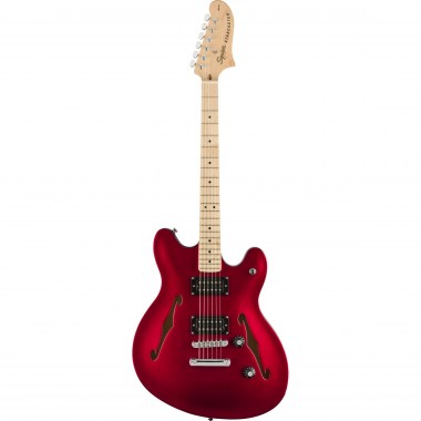Fender Squier AFFINITY Starcaster MN CANDY APPLE RED Электрогитары
