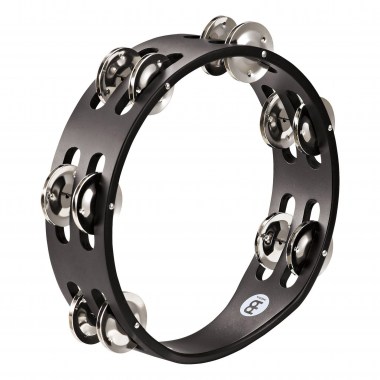 Meinl CTA2S-BK COMPACT WOOD TAMBOURINE, NICKEL PLATED STEEL JINGLES Другая самозвучащая перкуссия