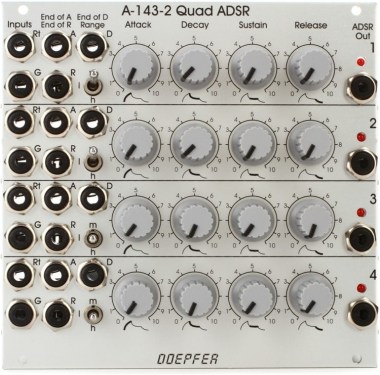Doepfer A-143-2 Quad ADSR Eurorack модули