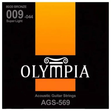 Olympia AGS 569 Acoustic 80/20 Bronze Струны для акустических гитар