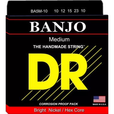 DR Strings BA5-10 Banjo Струны для акустических гитар