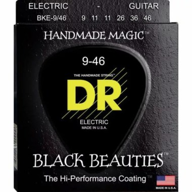 DR Strings BKE-9/46 BLACK-BEAUTIES Cтруны для электрогитар