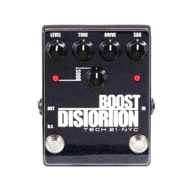 Tech 21 Boost Distortion Metallic гитарная педаль аналоговый дистошн с чистым бустером Педали эффектов для гитар