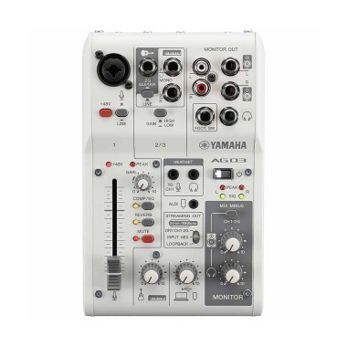 Yamaha AG03MK2 White Аналоговые микшеры