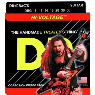 DR Strings DBG-11 Dimebag Darrel Hi Voltage Cтруны для электрогитар