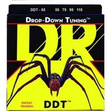 DR String DDT-55 Drop Down Tuning Струны для бас-гитар