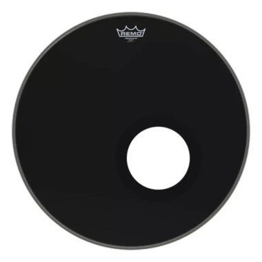 Remo ES-1020-00-DM Ebony Ambassodor Пластики для бас-бочки