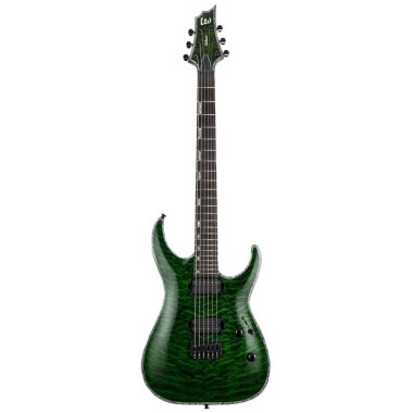 ESP LTD H-1001 QM SEE THRU GREEN Электрогитары