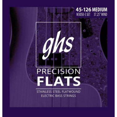 GHS M3050-5 FLATW Струны для бас-гитар