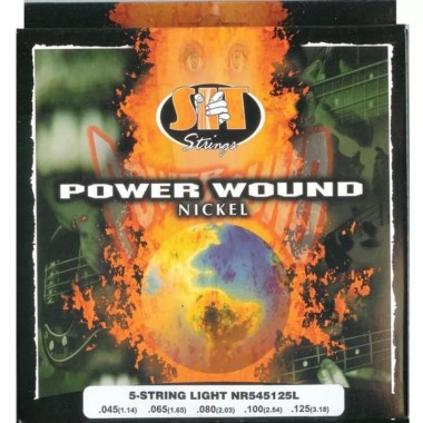 S.I.T. Strings NR545125L Powerwound Nickel Струны для бас-гитар