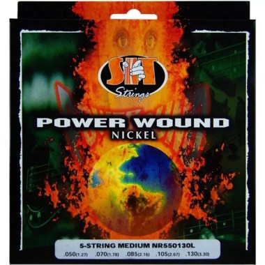 S.I.T. Strings NR550130L Powerwound Nickel Струны для бас-гитар