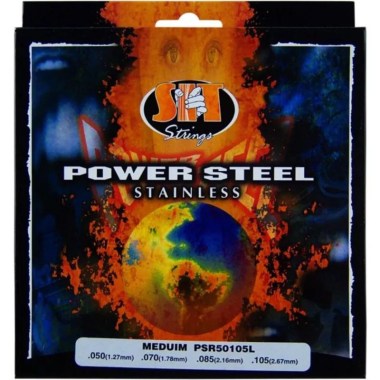 S.I.T. Strings PSR50105L Powersteel Stainless Steel Струны для бас-гитар