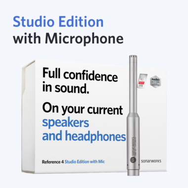 Sonarworks Reference 4 Studio edition (with mic/box) Специальные микрофоны