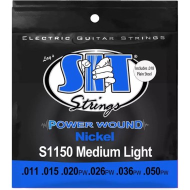 S.I.T. Strings S1150 Powerwound Nickel Electric Medium Light Cтруны для электрогитар