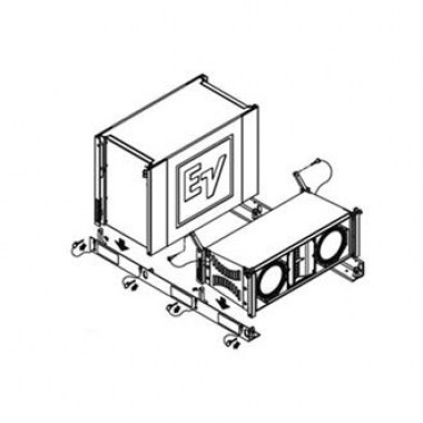 Electro-Voice XGS 4 Стойки, коммутация АС