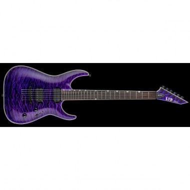 ESP LTD MH-1000NT SEE THRU Purple Электрогитары