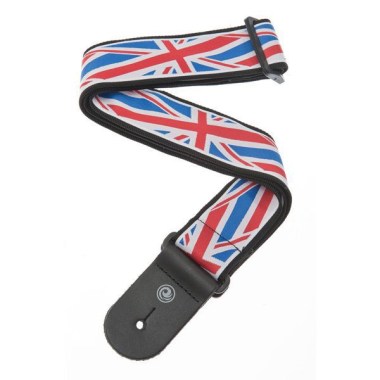 Planet Waves 50A11 Woven Guitar Strap, Union Jack Ремни для гитар