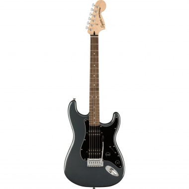 Fender Squier Affinity 2021 Stratocaster HH LRL Charcoal Frost Metallic Электрогитары