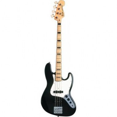 Fender American GEDDY LEE Jazz Bass ALDER MN Black Бас-гитары