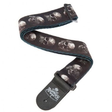 Planet Waves ALCHEMY GOTHIC™ PLANET LOCK STRAP, MUTED SKULLS Ремни для гитар