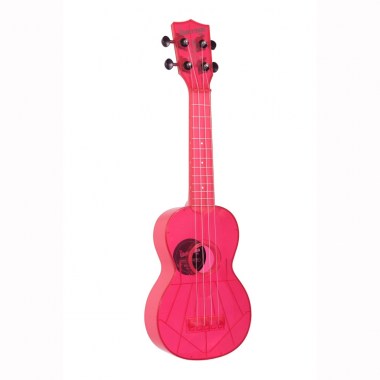 Waterman By Kala Ka-swf-pk Waterman Fluorescent Pink, Soprano Ukulele Гитары акустические