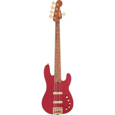 Charvel Pro-Mod San Dimas Bass JJ V Candy Apple Red Metallic Бас-гитары