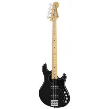 Fender AMERICAN DELUXE DIMENSION™ BASS IV HH MN BLACK Бас-гитары