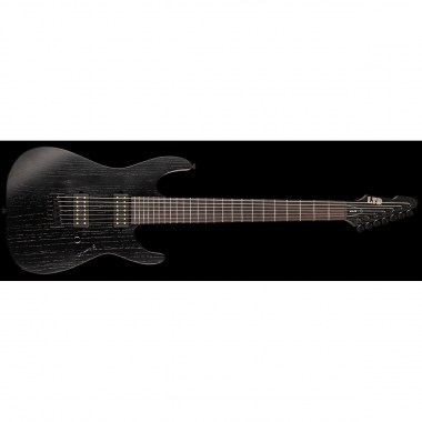 ESP LTD AW-7 Baritone Open Grain Black Satin Электрогитары