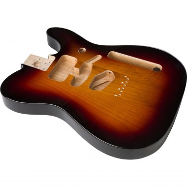 Fender BODY DELUXE TELE ALDER 3TS Комплектующие для гитар