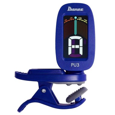 Ibanez PU3-BL Clip Auto Tuner Blue, Chromatic Различное Музыкальное Оборудование
