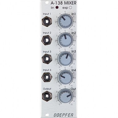Doepfer A-138a Mixer linear Eurorack модули