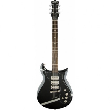 Gretsch G5135CVT-PS Patrick Stump Electromatic® Stump-O-Matic CVT, Black with Pewter Stripes Электрогитары