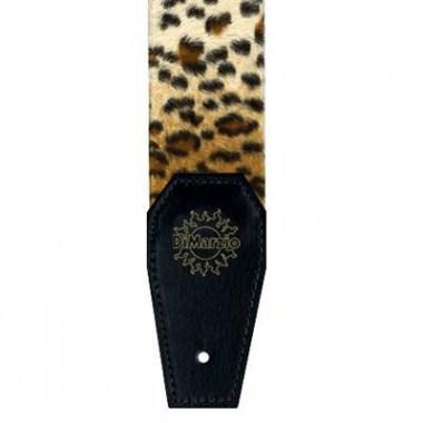 Dimarzio 2 INCH CHEETAH STRAP W/LEATHER ENDS DD3310CH Ремни для гитар