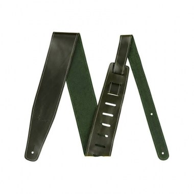Fender BROKEN-IN LEATHER Strap GREEN 2.5. Ремни для гитар