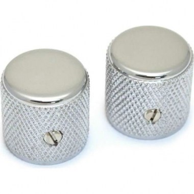 Fender TELE/P.BASS KNOBS CHROME (2) Комплектующие для гитар