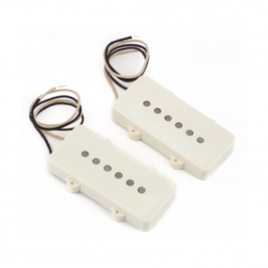 Fender Pure Vintage 65 Jazzmaster Pickup Set, Vintage White (2) Звукосниматели