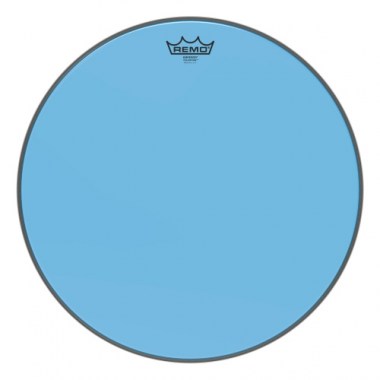 Remo Be-0318-ct-bu Emperor® Colortone™ Blue Drumhead, 18. Пластики для малого барабана и томов