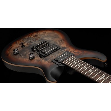 PRS SE Exotic Custom 24-08 Poplar Burl Charcoal Cherry Midnight Burst Различное Музыкальное Оборудование